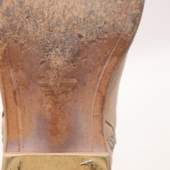 Cinzia Araia Ankle Boots Women's EU Size 42 Zip Shoes Cream Leather - Picture 3 of 11